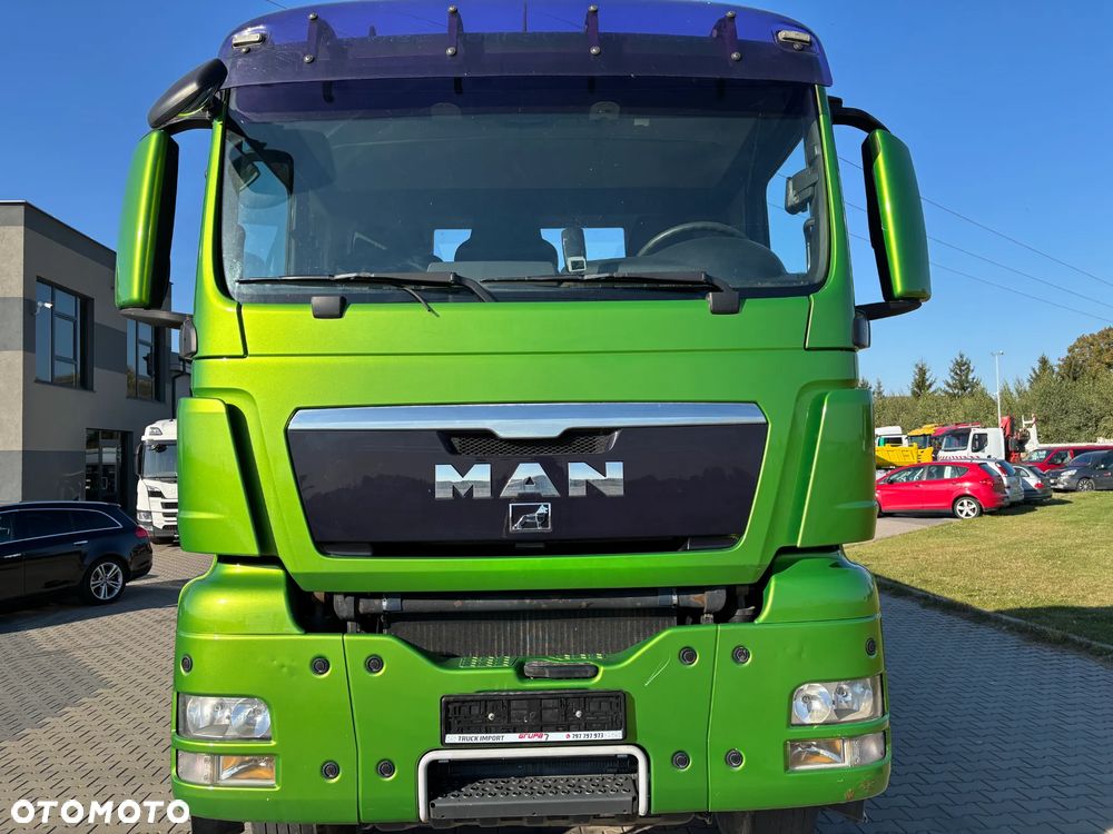 MAN TGS 18.360 4x4 napęd na wał (nie HYDRODRIVE) wywrotka MEILLER ,  zaczep przyczepy , - 19