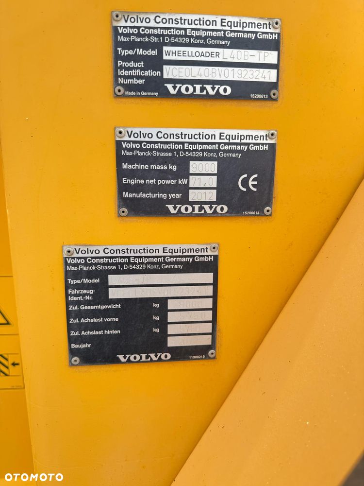 Volvo L40B-TP, 6400h - 26