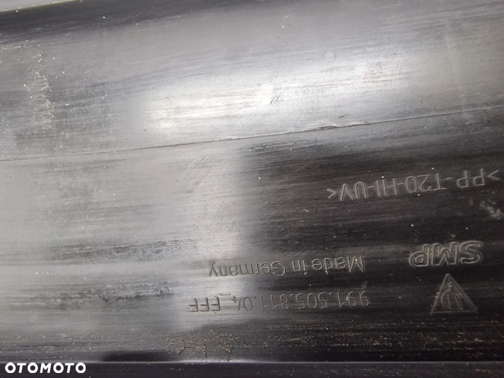 PORSCHE 991 LIFT CARRERA 4S 15- DYFUZOR / SPOJLER ZDERZAKA TYLNEGO TYLNIEGO TYŁ , NR 99150581104FFF + 99150565104FFF , NR AUKCJI DT232 - 15