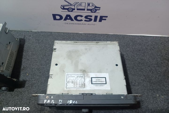 Radio cd 5J0035161 Skoda Fabia 5J [2007 - 2010] Hatchback 1.4 TDI MT - 2