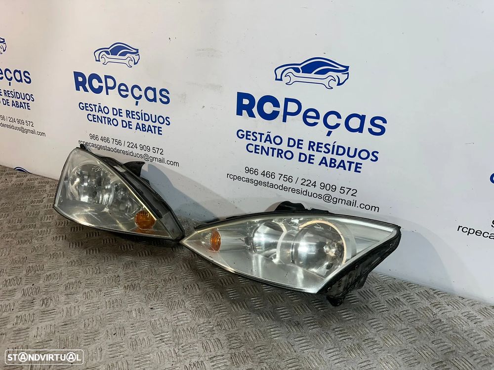 .Oticas Farol Frente Frontal Esquerda Direita Original Ford Focus I 1 Mk1  2M51-13W030-AF 2M51-13W029-AG 1998 a 2005 - 4
