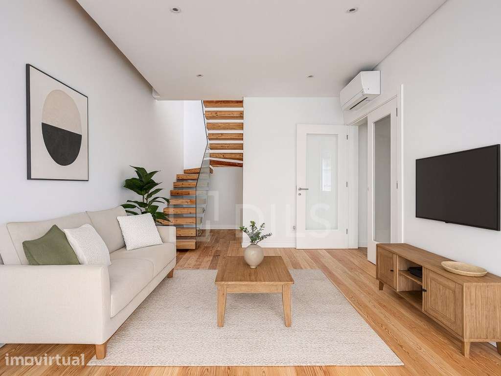 Apartamento T2 + 1 duplex com terraço em Arroios, Lisboa - Grande imagem: 2/22
