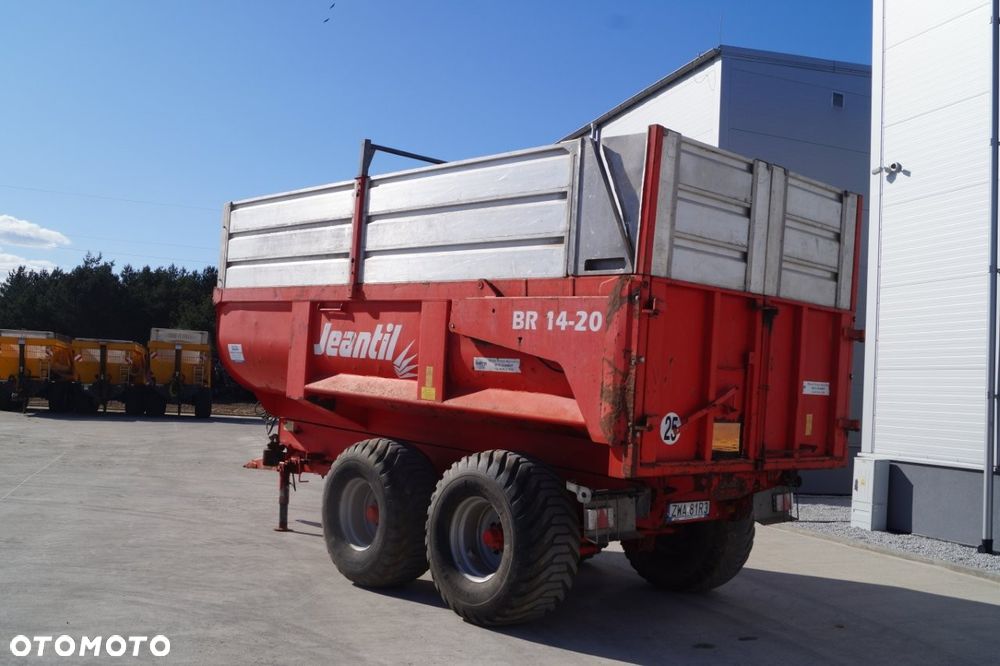 Inny Przyczepa Rolnicza JEANTIL BR 14-20  14 Ton - 2