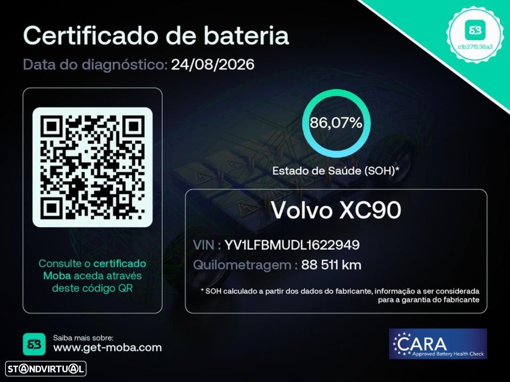 Volvo XC 90 2.0 T8 PHEV Momentum AWD - 14