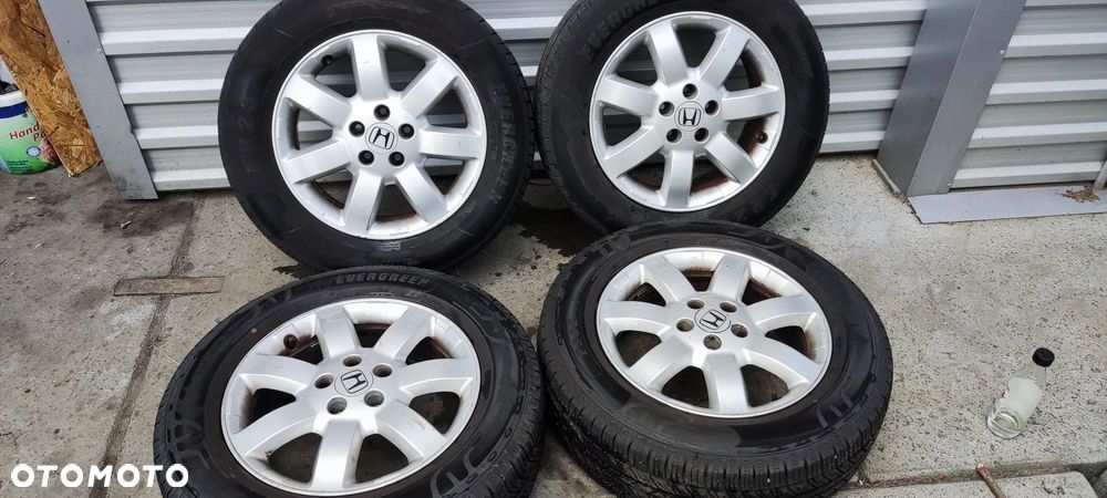 Komplet kół felgi aluminiowe alufelgi Honda CRV J17x6 1/2J - 1