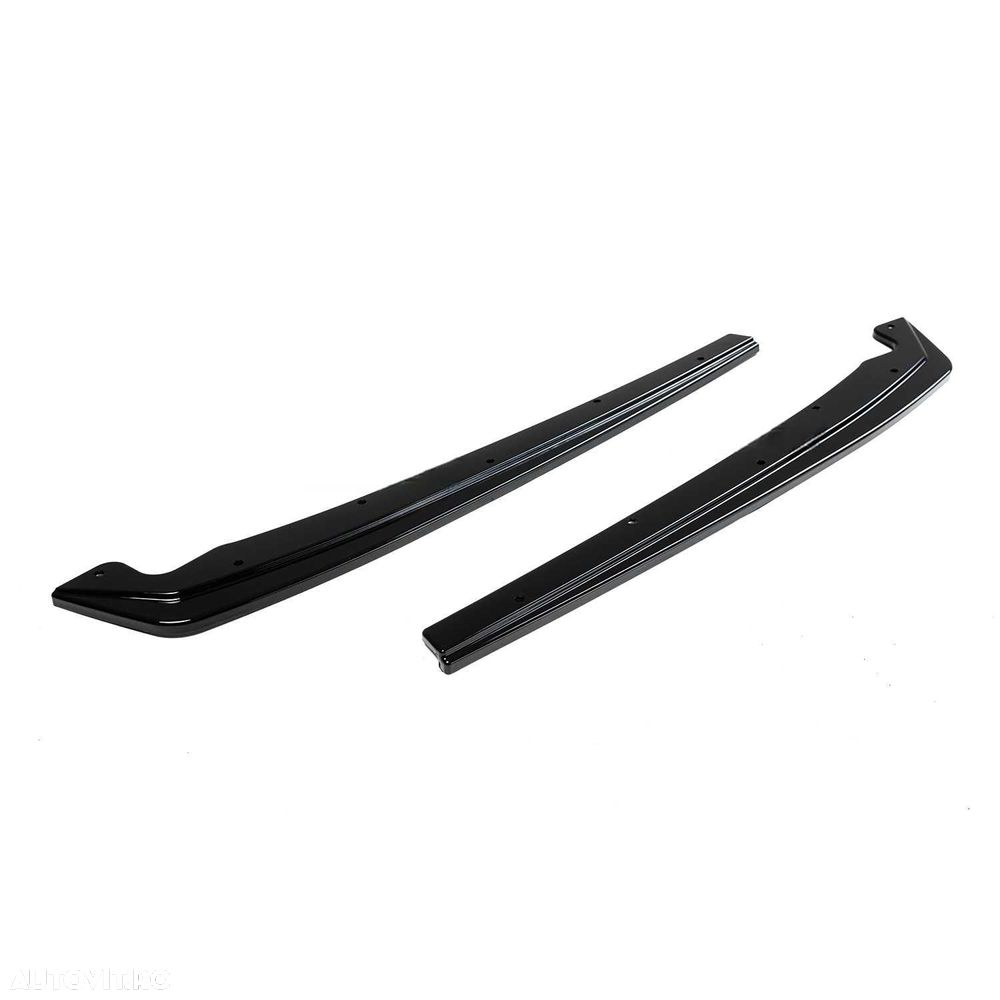 Extensii Splitere Prelungiri Bara Spate Universale 55x7cm,Negru Lucios - 1