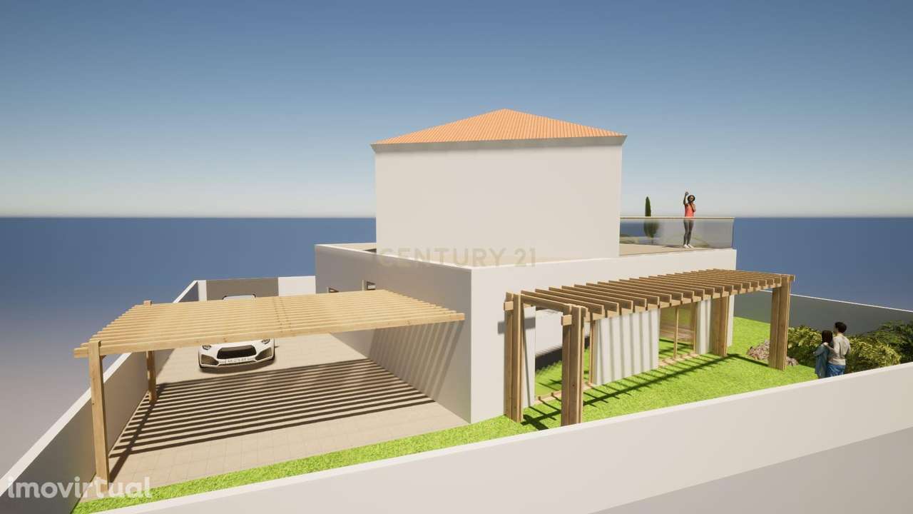 Terreno no Arelho, com projeto, a 10 min. da Lagoa de Óbidos - Grande imagem: 5/27