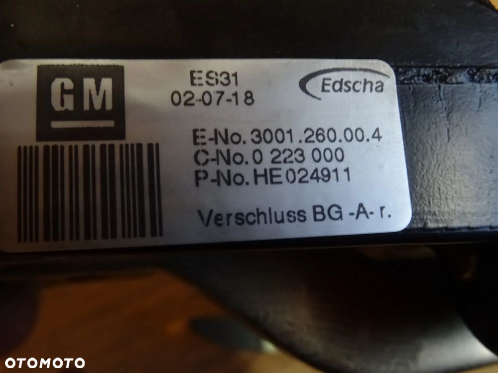 OPEL ASTRA G 2 BERTONE CABRIO ZAMEK RYGIEL ZACZEP SKŁADANEGO DACHU LEWY PRAWY - 6
