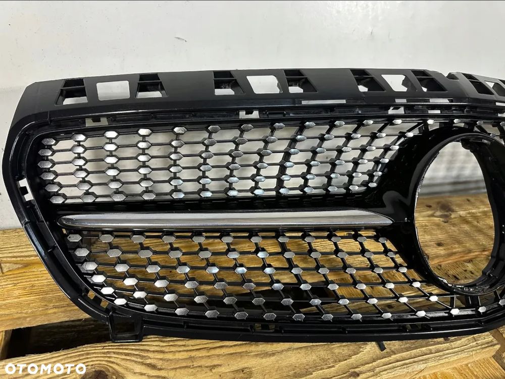 ATRAPA GRILL ZDERZAK PRZÓD MERCEDES A KLASA W176 AMG DIAMOND A1768881160 - 4