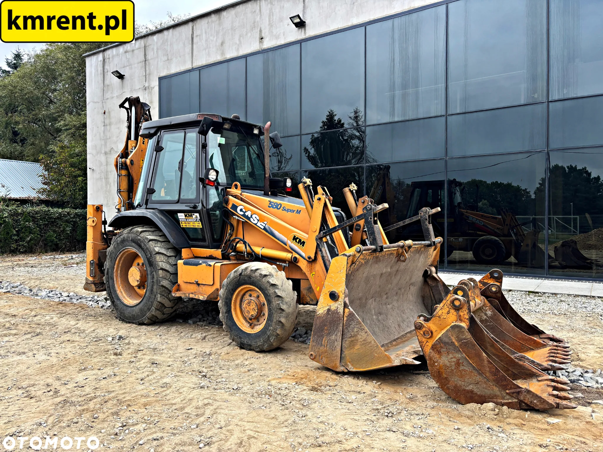 Case 580 SM KOPARKO-ŁADOWARKA 2003R. | JCB 3CX CAT 428 432 CASE 590 - 4