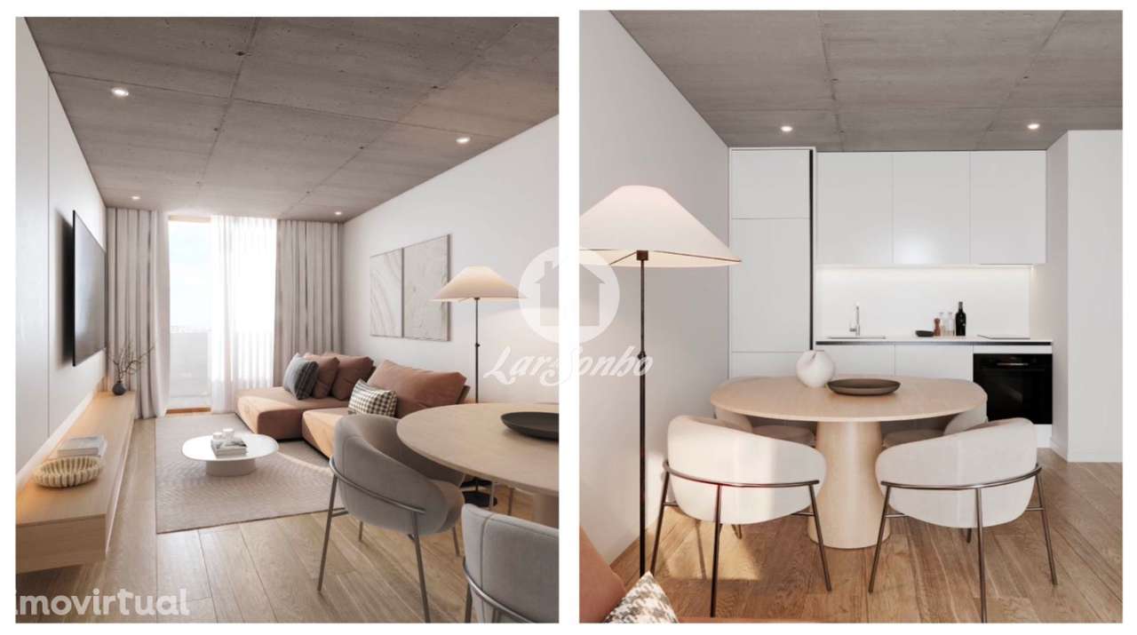 Apartamento T1 - Custóias - Grande imagem: 3/5