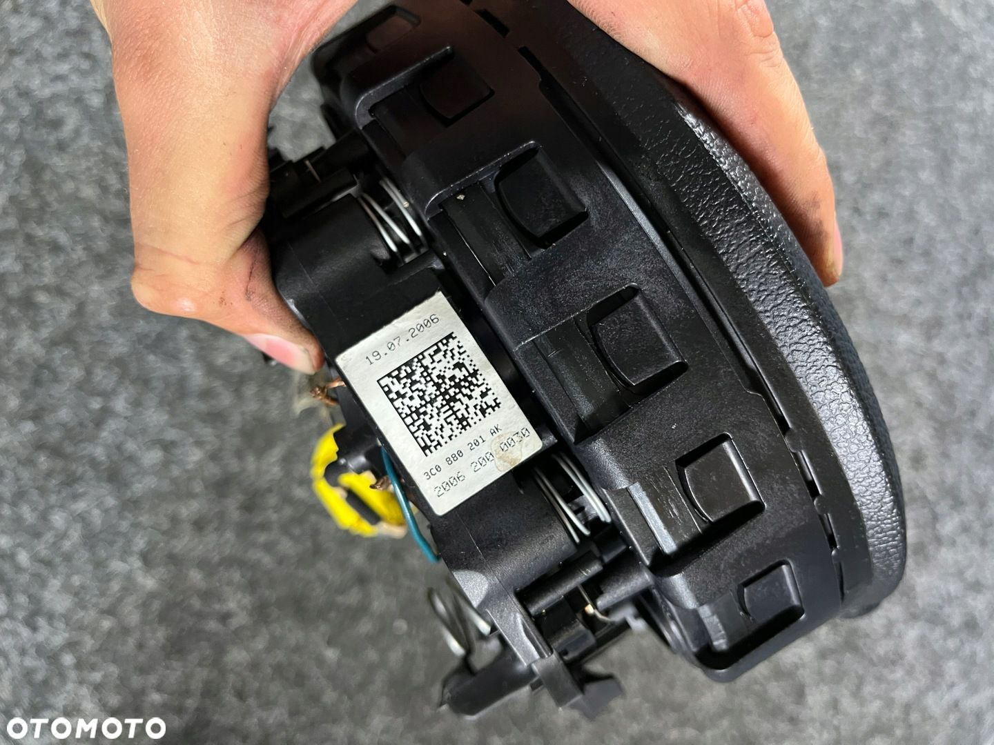 vw passat b6 poduszka airbag kierowcy 3C0880201AK - 8