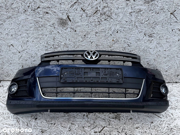 TIGUAN 5N LIFT ZDERZAK PRZEDNI PRZÓD GRANATOWY LH5X 6 PDC  SPRYSKI