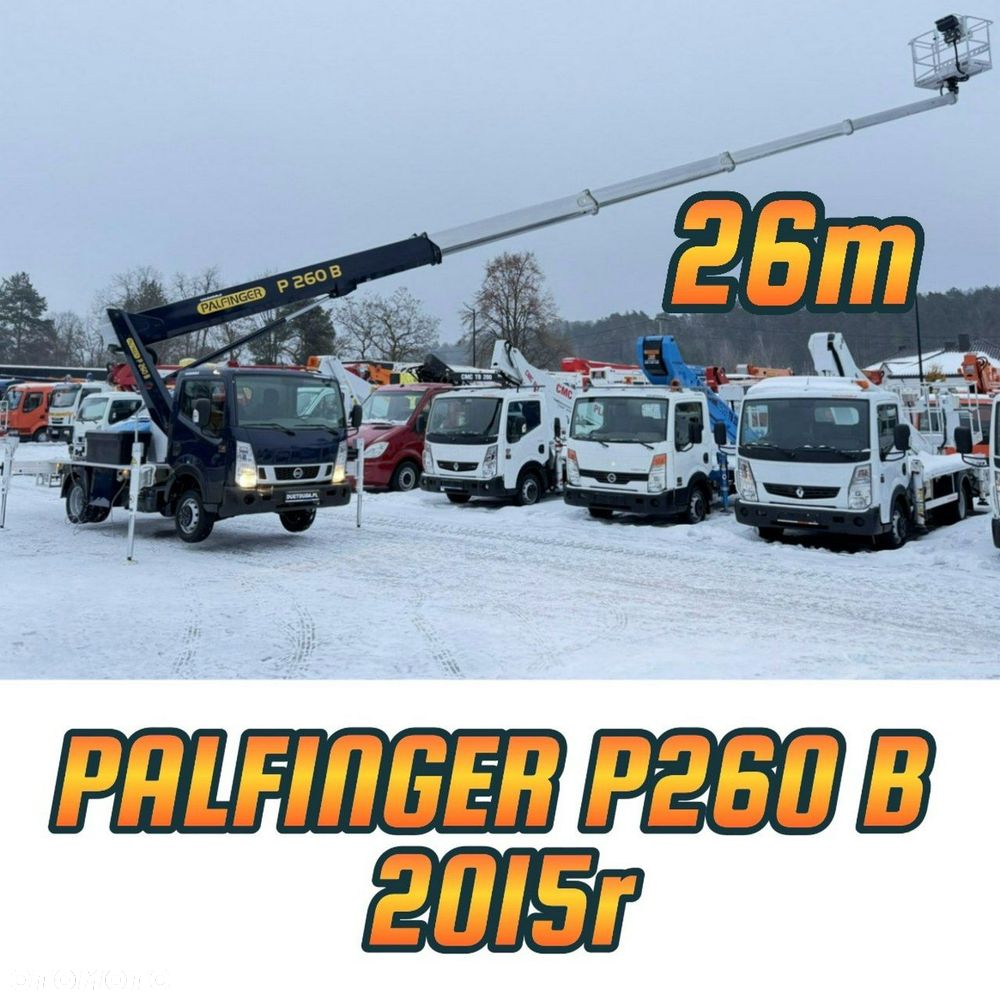 Nissan Zwyżka Podnośnik Koszowy 4X4 CABSTAR MAXITY SPRINTER - 5