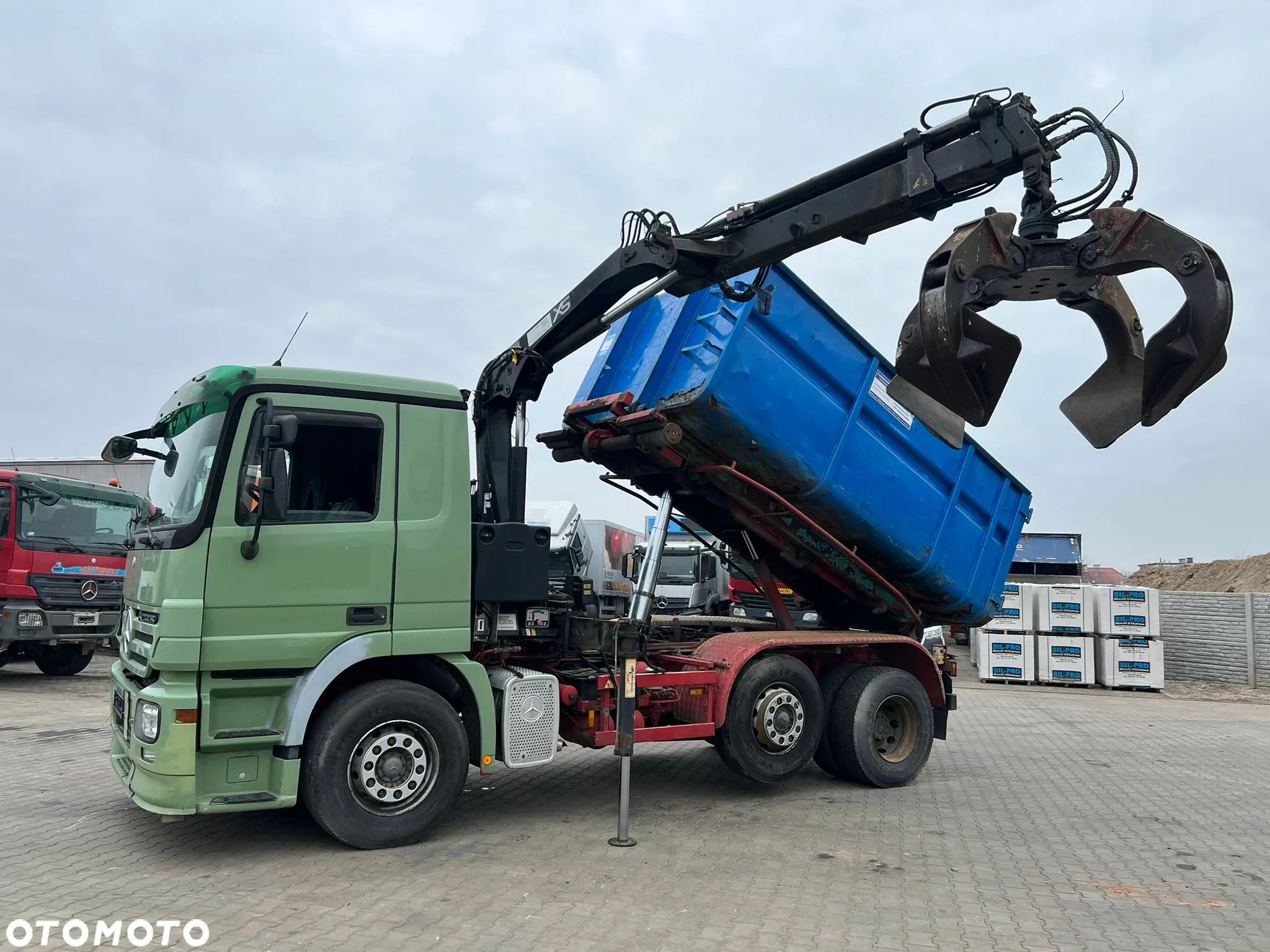 Żuraw HDS HIAB 099 B-2 CL chwytak do złomu - 1