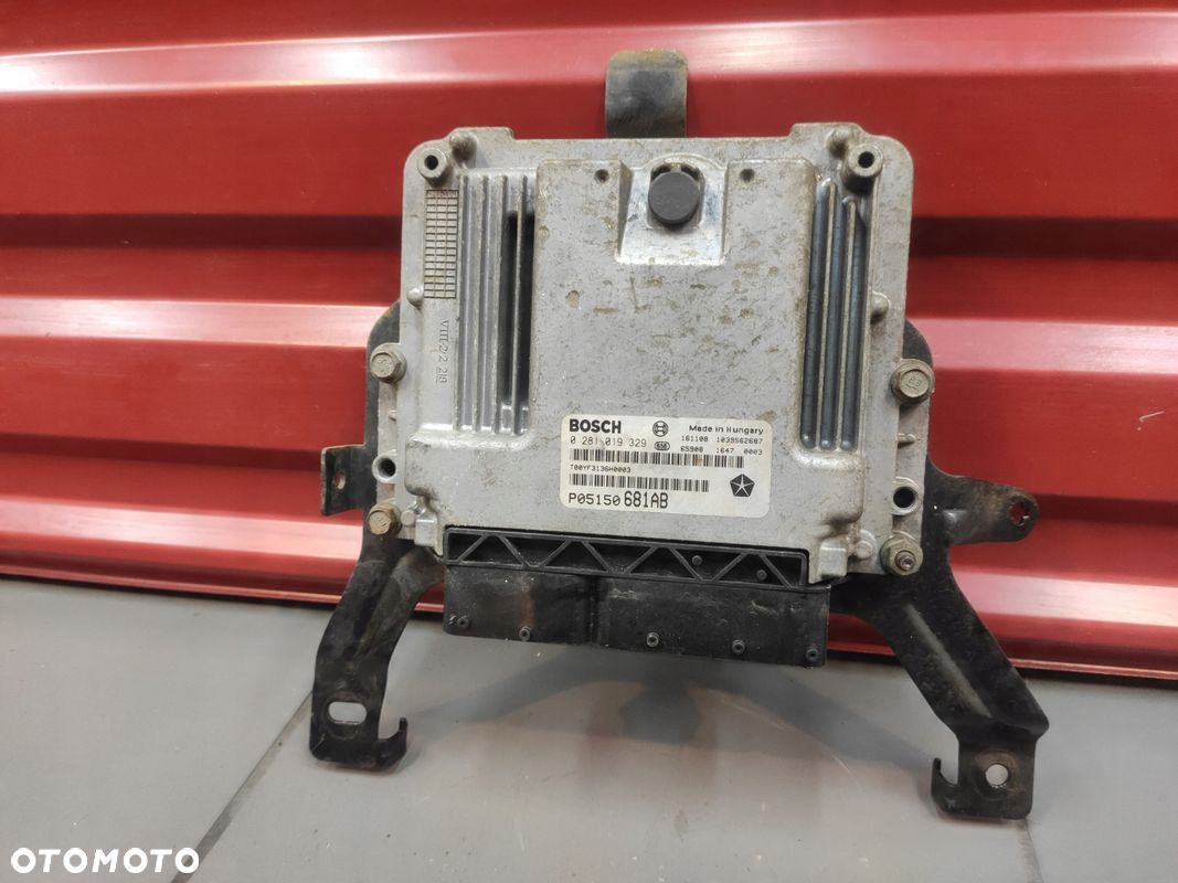 JEEP CHEROKEE KL 2.0CRD 13-18 STEROWNIK SILNIKA KOMPUTER ECU 05150681AB ORG - 1
