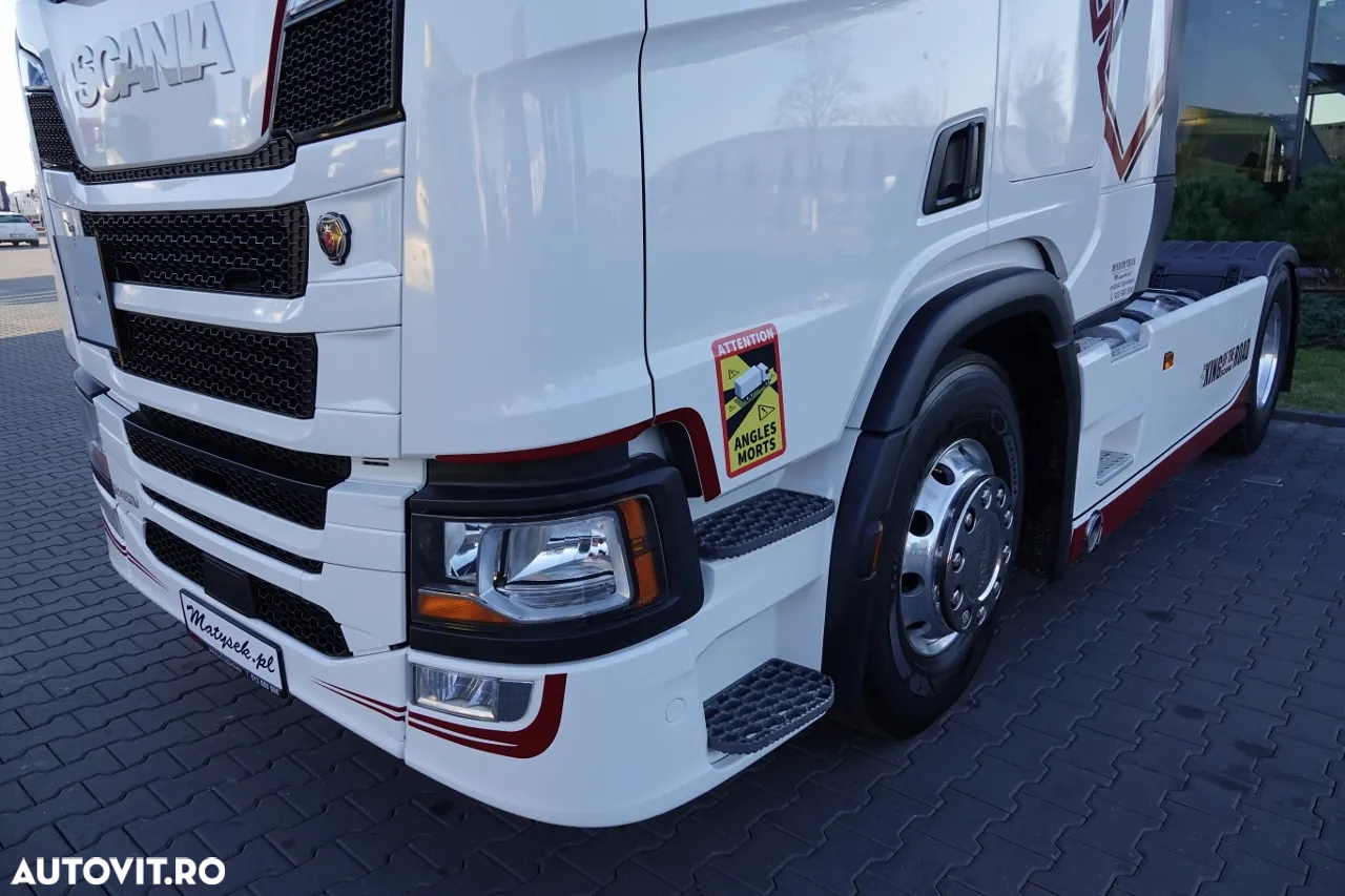 Scania R 450 / RETARDER / HIDRAULICĂ / LOW CAB / JANTE ALIE / ANVELOPE 100% / DUPĂ CONTRACTUL DE SERVICE - 10