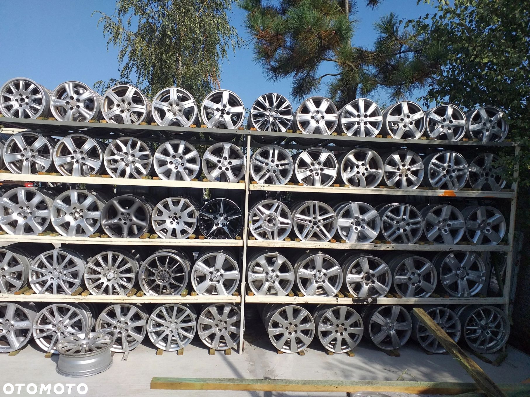 Toyota Auris I II Alufelgi 16 5x114,3 et45 6,5J Verso Avensis 42611-YY250 - 8