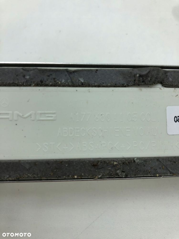 MERCEDES W177 AMG LISTWY PROGOWE PODŚWIETLANE LED KOMPLET A1776801105 - 7