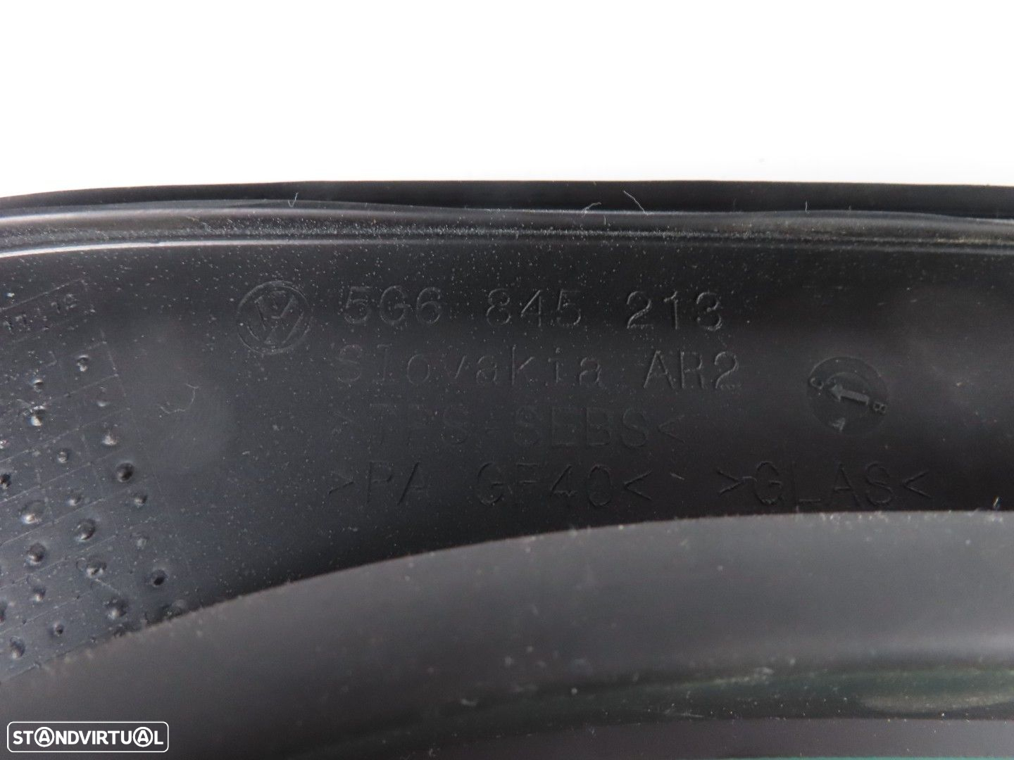 Vidro fixo porta Escurecido Esquerdo/Trás Usado / Original VW GOLF VII (5G1, BQ1... - 4