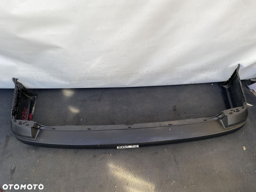 VW TRANSPORTER T6 15- ZDERZAK TYLNI TYŁ CZARNY KLAPA 7LA807417 - 8