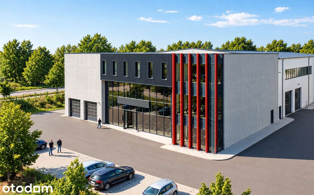Działka 2,03ha Rzeszów ul. Załęska warunki zabudowy na 2 hale 5500m2