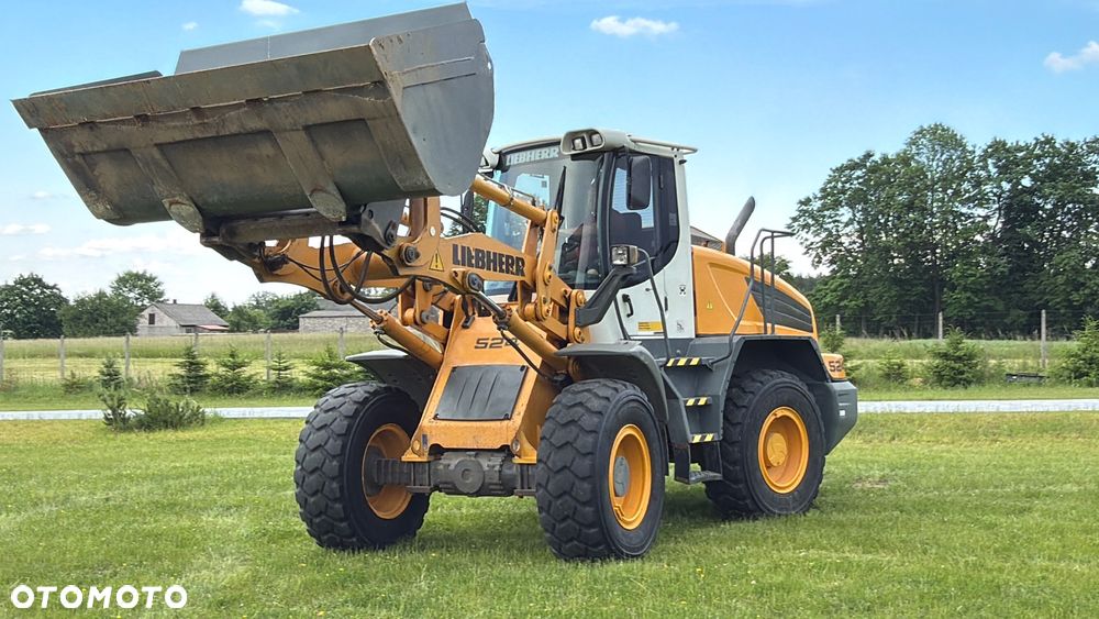 Liebherr Ładowarka Liebherr L524 KLIMA łyżka2,5m3+widły bezAdblue i Dpf szybkozłącze hydr. Cat Caterpillar 924K  924H  930K Volvo L60H / L70H Komatsu WA200-8 WA270-8JCB 426 427 - 10