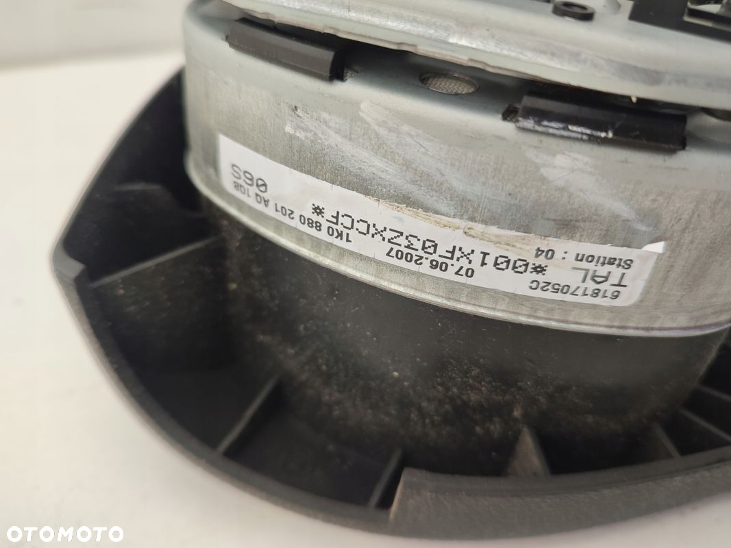 AIRBAG kierowcy VW PASSAT B6 ORYGINAŁ 1K0880201AQ - 3
