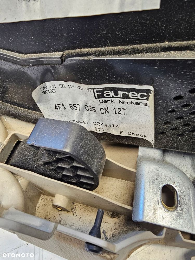 SCHOWEK PASAŻERA AUDI A6 C6 LIFT 4F1857035CN JASNY - 7