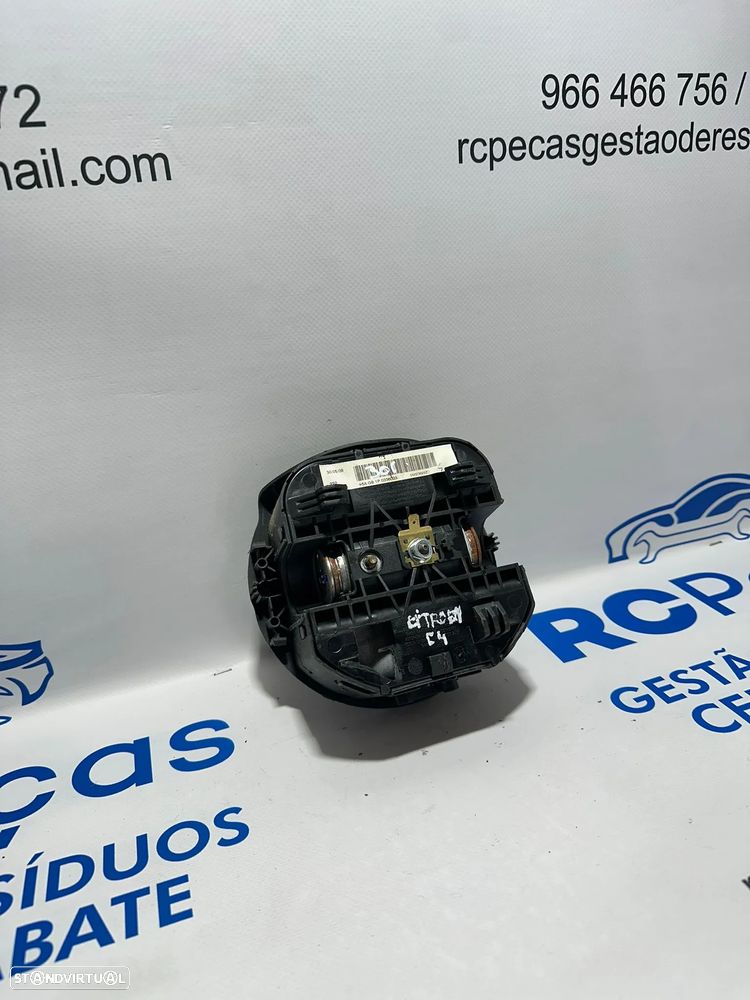 .Airbag Volante Condutor Original PSA Citroen C4 96823829ZD 2004 - 2013 - 5