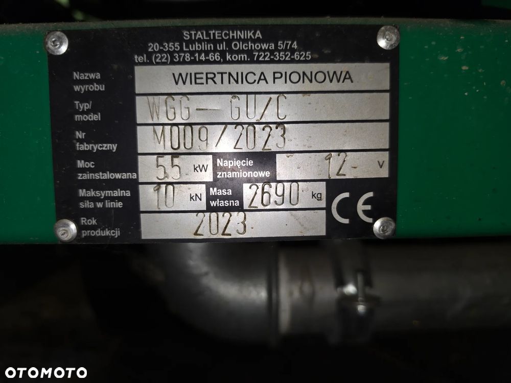 Inny Wiertnica pionowa Staltechnik WGC-GU/C - 19
