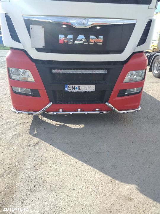 Bara leduri sub masca fata, din 3 piese, Man TGX, Euro 5, Euro 6, CU 14 LED-uri incluse - 9