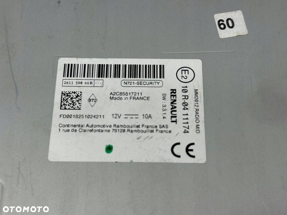 stacja multimedialna radio renault trafic iii iv 281159066r - 5