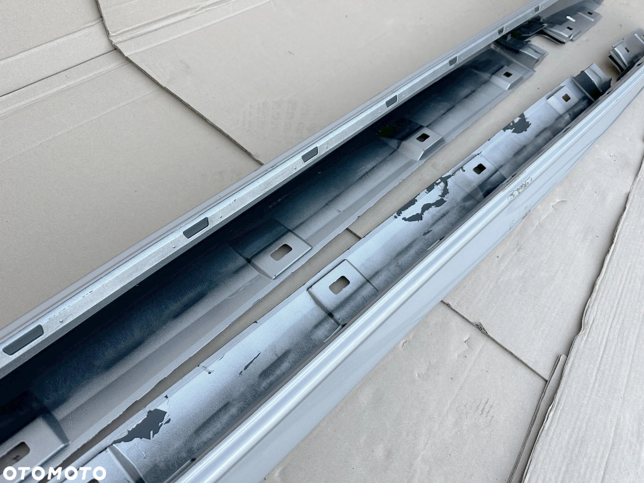 Listwy Progowe Boczne Audi A6 C7 4G0 LIFT S-Line - 7