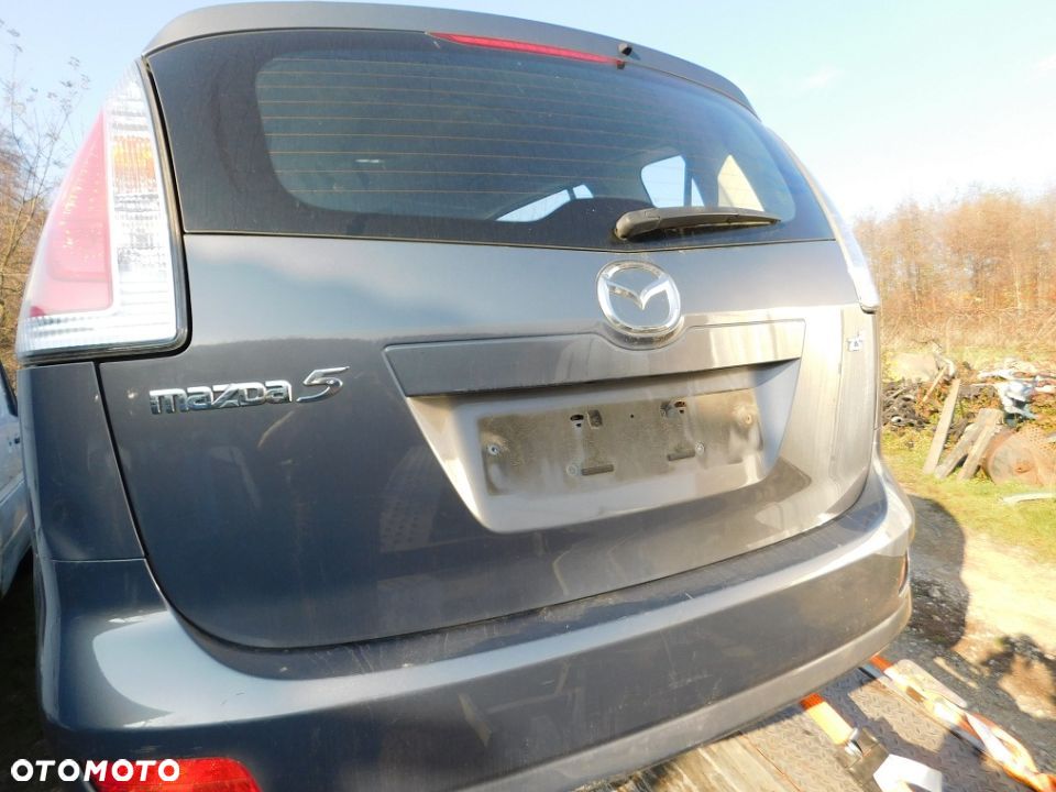 Mazda 5 05-10 Klapa tylna tył z szyba - 3