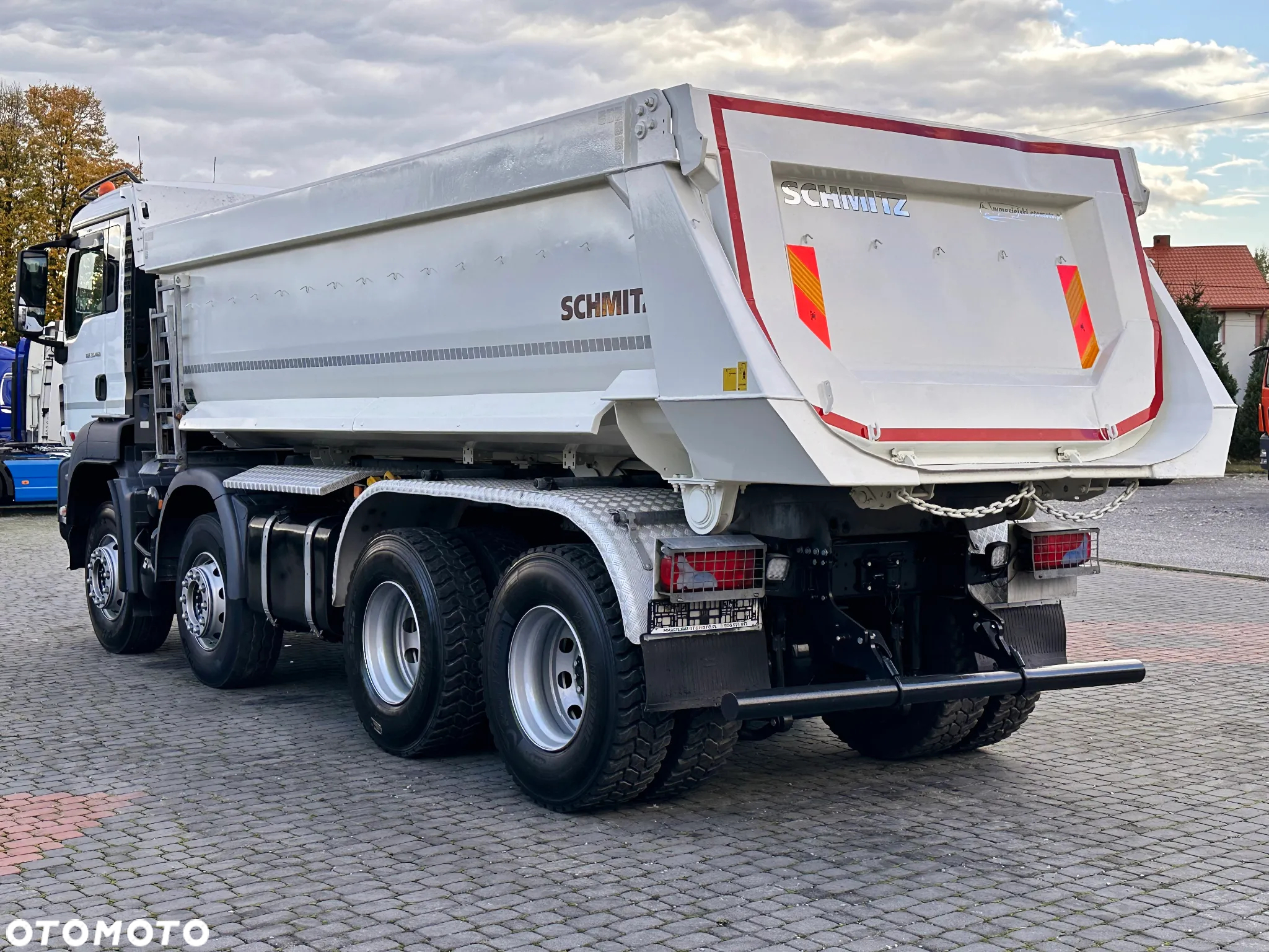 MAN TGS 35.460 8x4 WYWROTKA SCHMITZ MULDA - 7