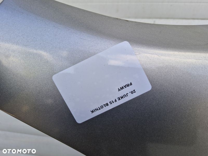 NISSAN JUKE F15 BŁOTNIK PRAWY PRZÓD KY0 G - 3
