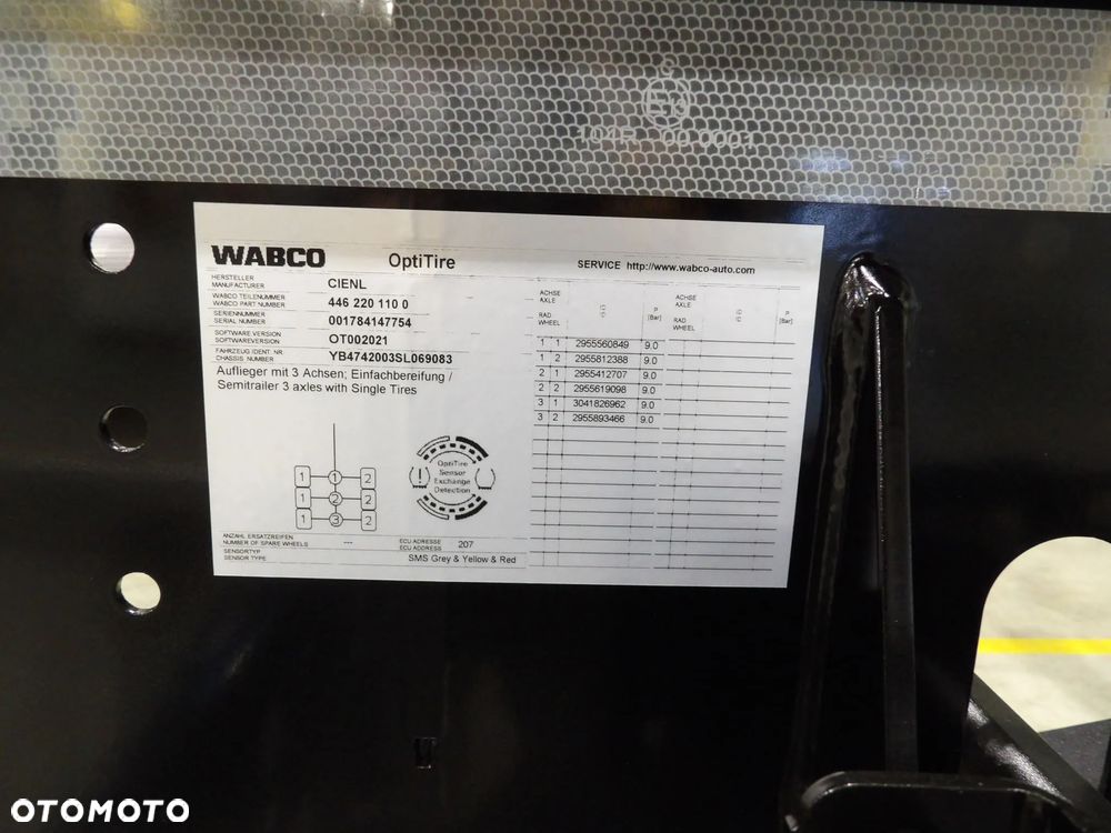 Lag naczepa podkontenerowa ADR - 7