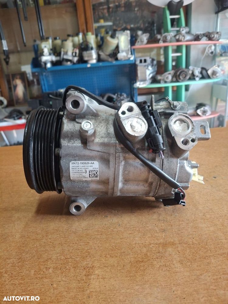 Compresor aer condiționat Land Rover Evoque Velar Discovery Jaguar 2.0 3.0L  2020>> - 4