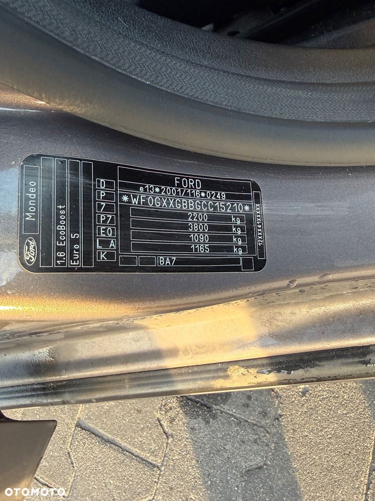 Ford Mondeo 1.6 T Gold X - 13