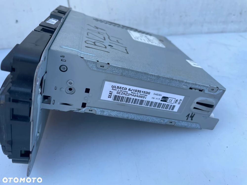 Radio fabryczne CD MP3 SEAT IBIZA IV 6J1035153G - 4
