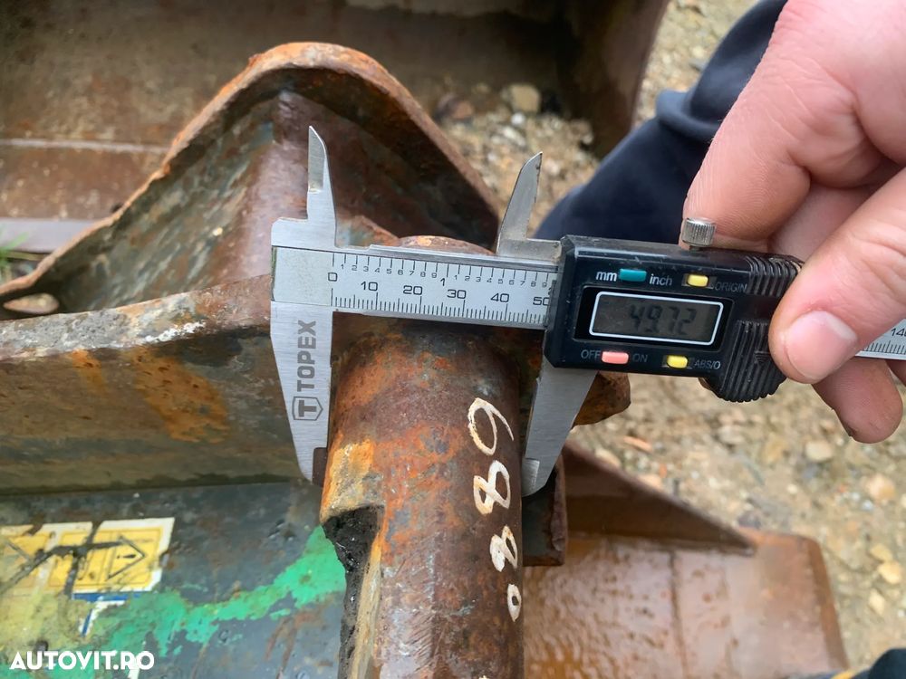 Cupa Excavator sistem Cangini latime de 500mm - 7