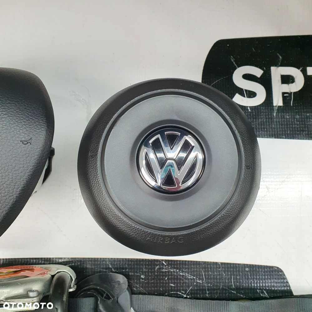 VW POLO 2G0 DESKA ROZDZIELCZA KONSOLA KOKPIT PULPIT PODUSZKI AIRBAG AIR BAG PASY KIT SET - 8