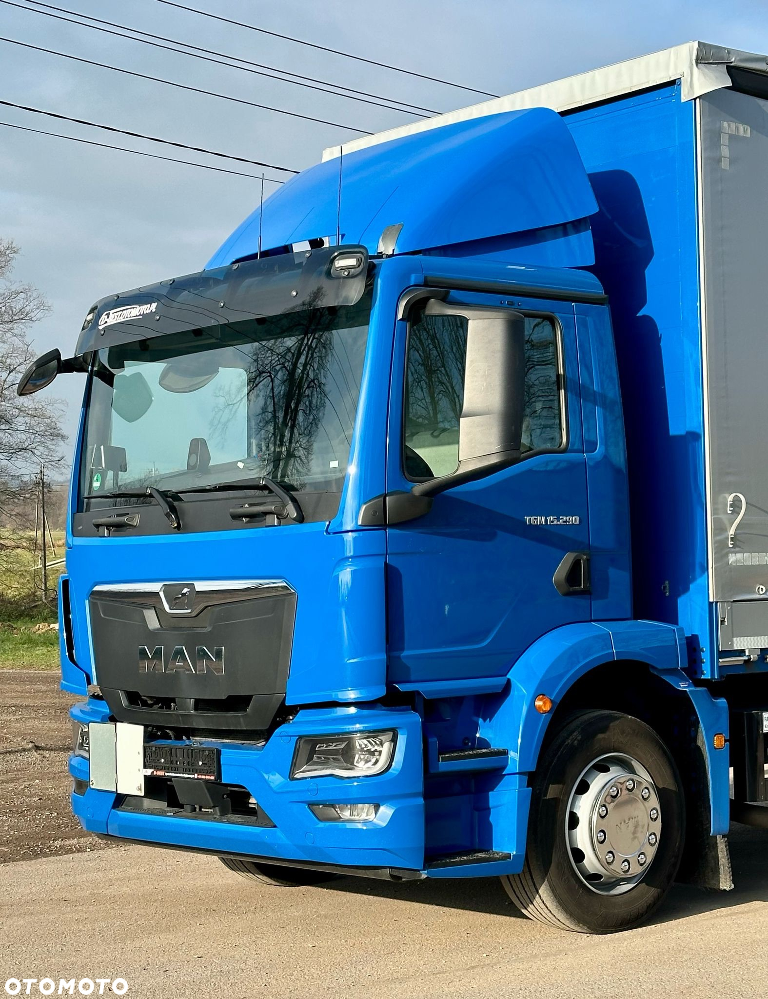 MAN TGM 15.290 / FIRANKA / WINDA / AUTOMAT / 2021 ROK / 18 EUROPALET / 15 T DMC - 8