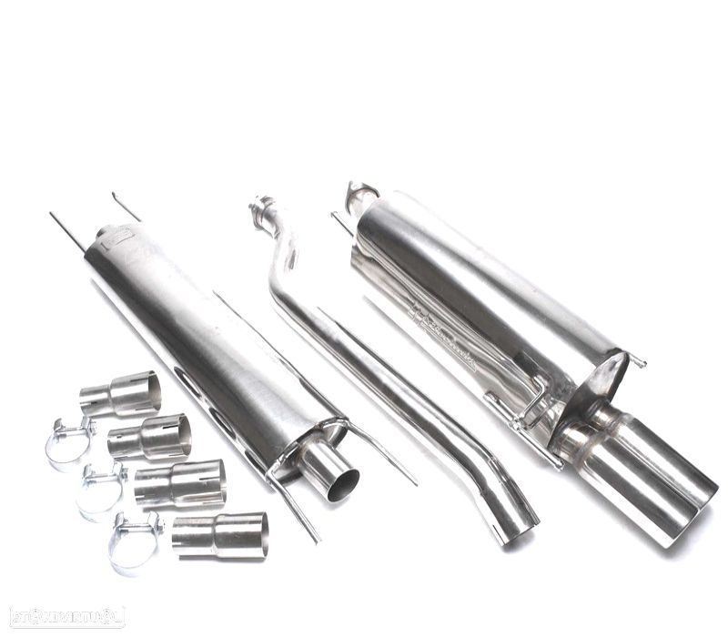 PANELA DE ESCAPE OPEL ASTRA G 97-04 DUPLA - 1