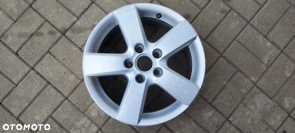 FELGI ALUMNIOWE 5x112 6Jx16 CALI ET50 fi 57.1 1T0 601 025 M VW TOURAN GOLF V VI VII JETTA SEAT SKODA AUDI KOMPLET 4 SZTUKI - 2
