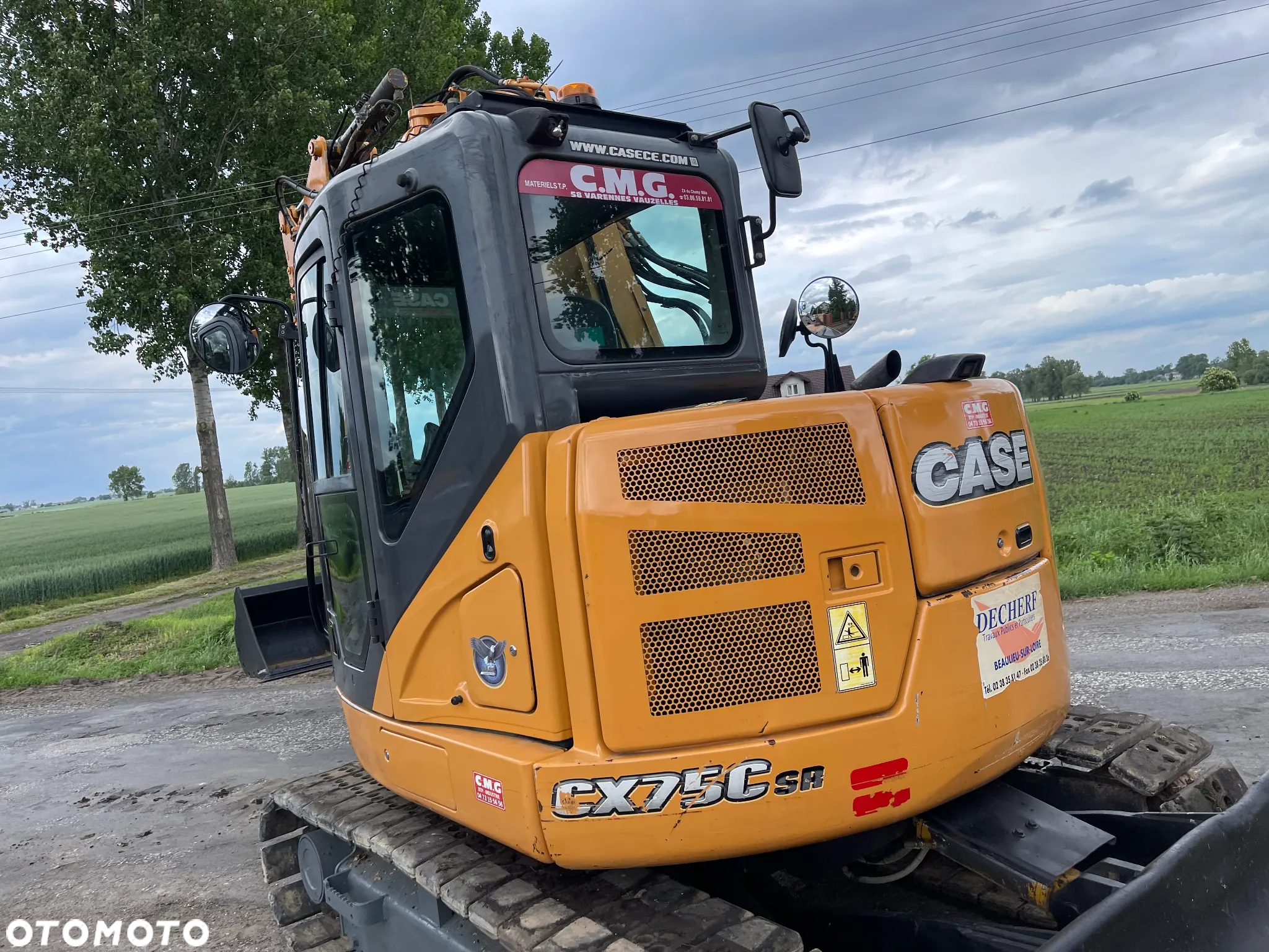 Case Koparka Gąsiennicowa Case CX 75C SR Rok 2015 Oryginał 6300 MTG Bardzo ładna Oryginał stan ŁYŻKI - 16