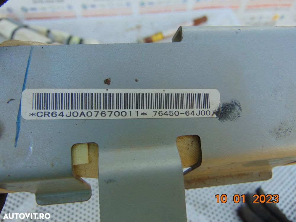 Airbag Cortina Suzuki vitara 3 usi Grand Vitara 2005-2016 airbag lateral stanga dreapta cortine - 2