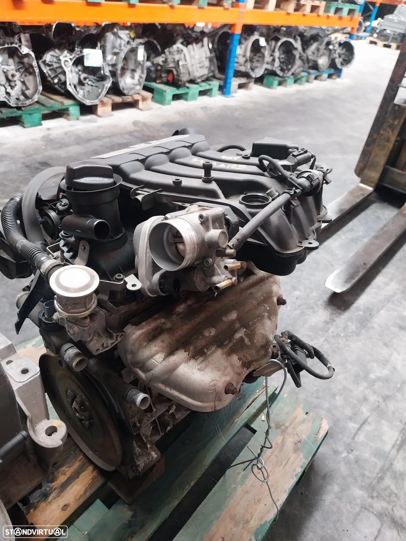 Motor Volkswagen Golf V 1.6 gasolina Ref: BSE - 5