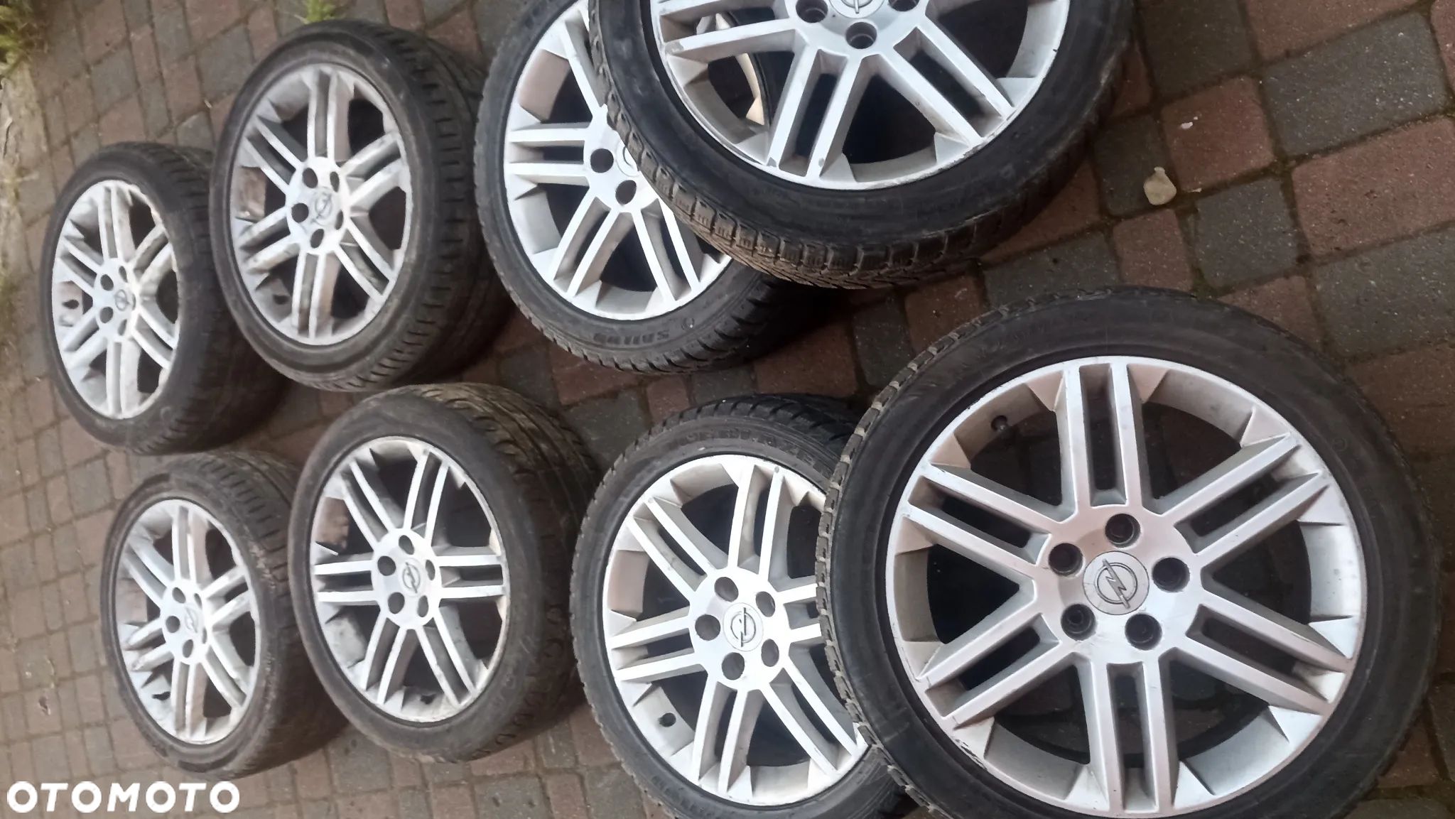 NA SZTUKI  Alufelgi 17 z oponami Opel Astra Vectra Signum Zafira - 1